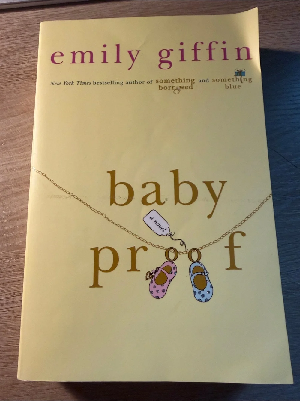 Baby Proof Coffee Table Book in Yellow